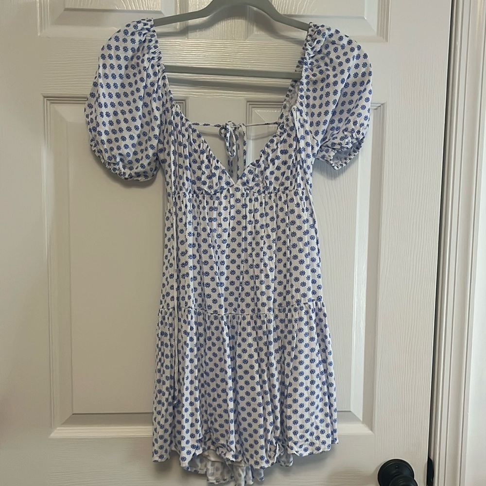 Cotton Candy LA mini floral dress
